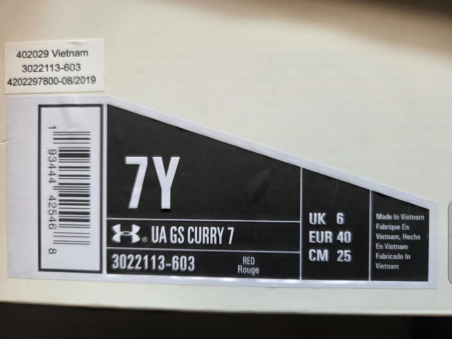 BRAND NEW Curry 7 Sour Patch Kids Edition Basketball Shoes - photo 5