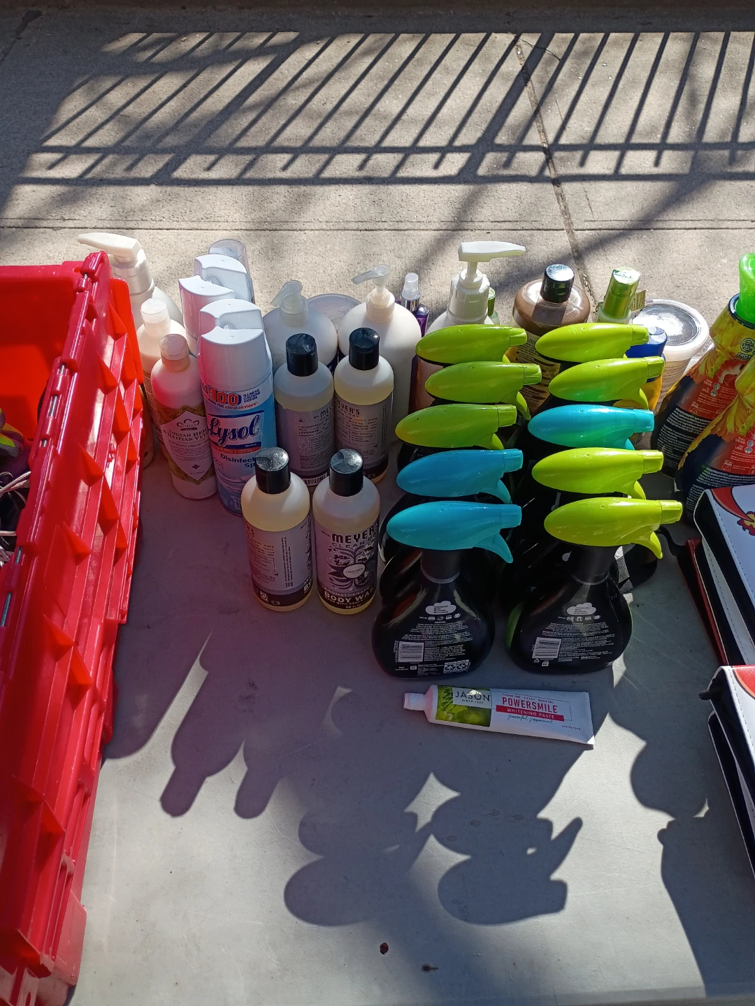 Assorted Cleaning and Personal Care Products