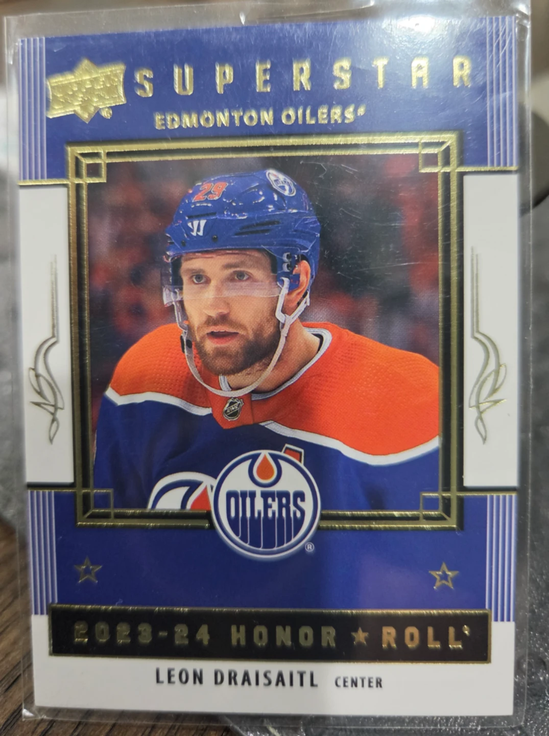 Upper Deck 2023-24 Honor Roll Leon Draisaitl Edmonton Oilers