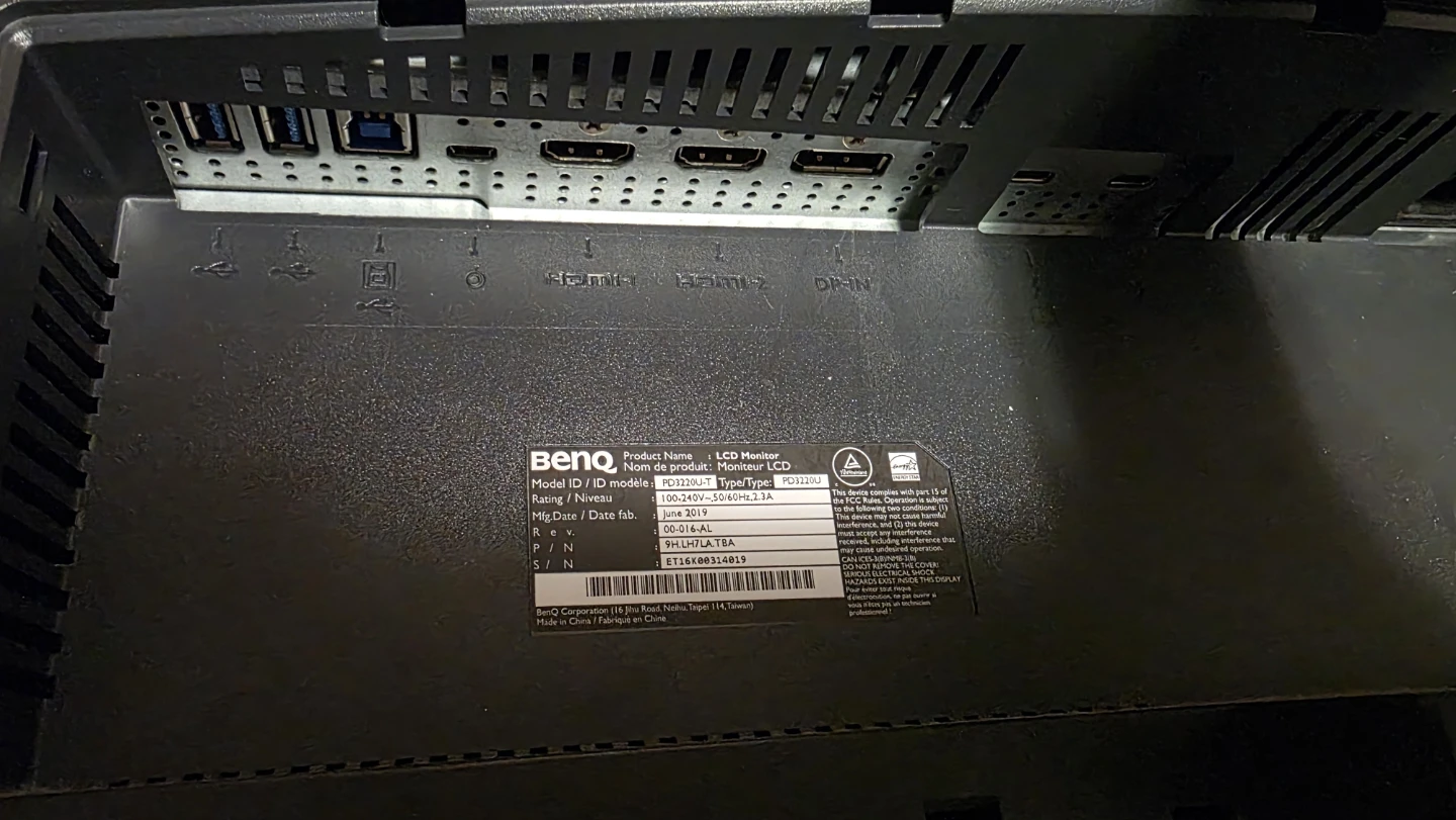 BenQ PD3220U 32" 4K Designer Monitor - Thunderbolt 3 - Mac Ready - photo 5
