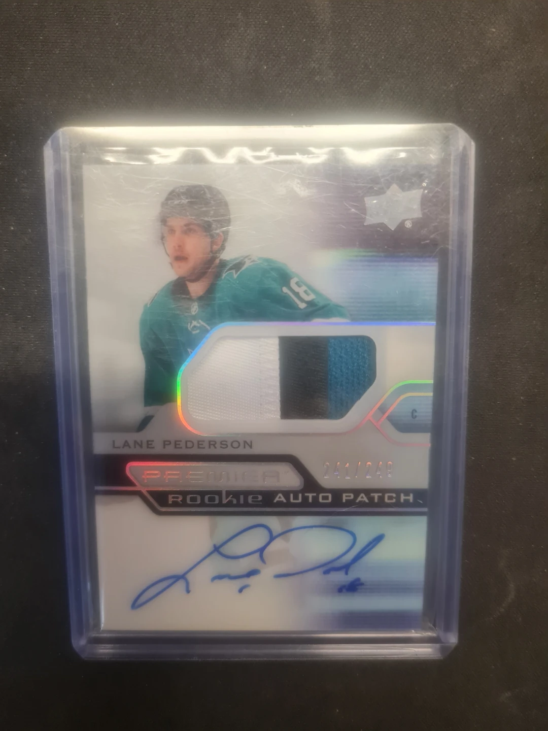 Lane Pederson Rookie Auto Patch 141/249