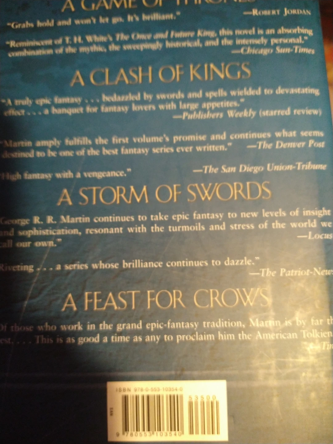 George R.R. Martin A Game of Thrones Book - photo 2