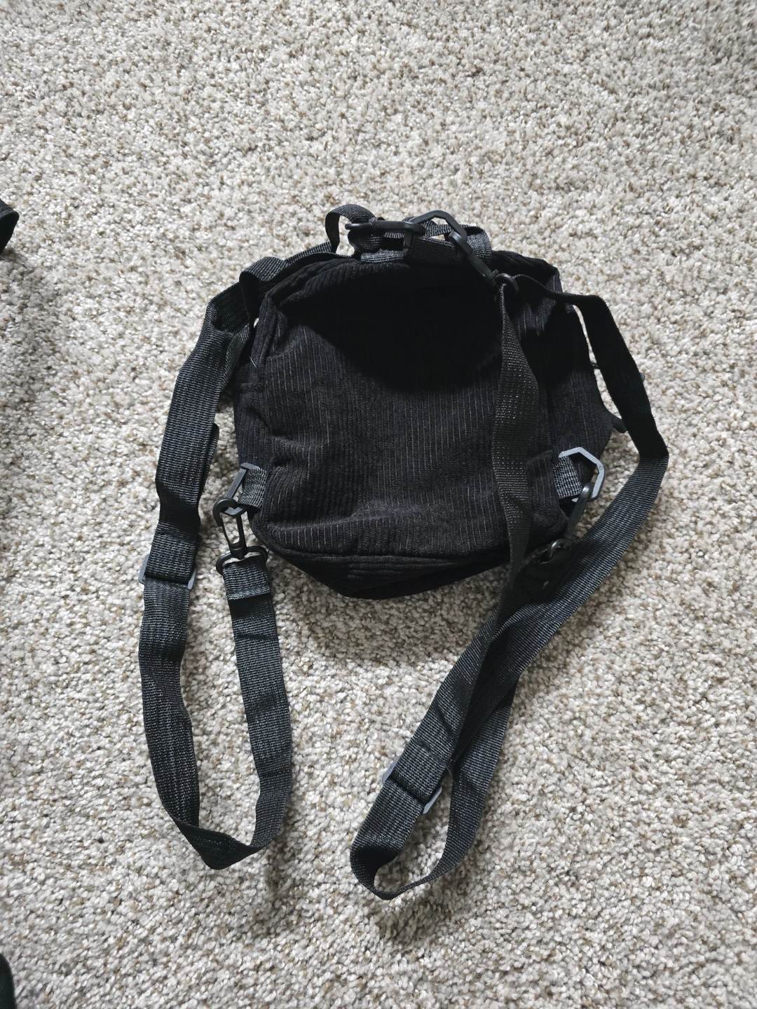 Mini black backpack - photo 2