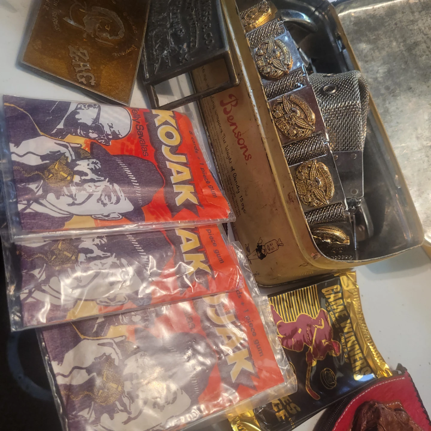 Kojak Bubble Gum with Cards 3 packs - photo 2