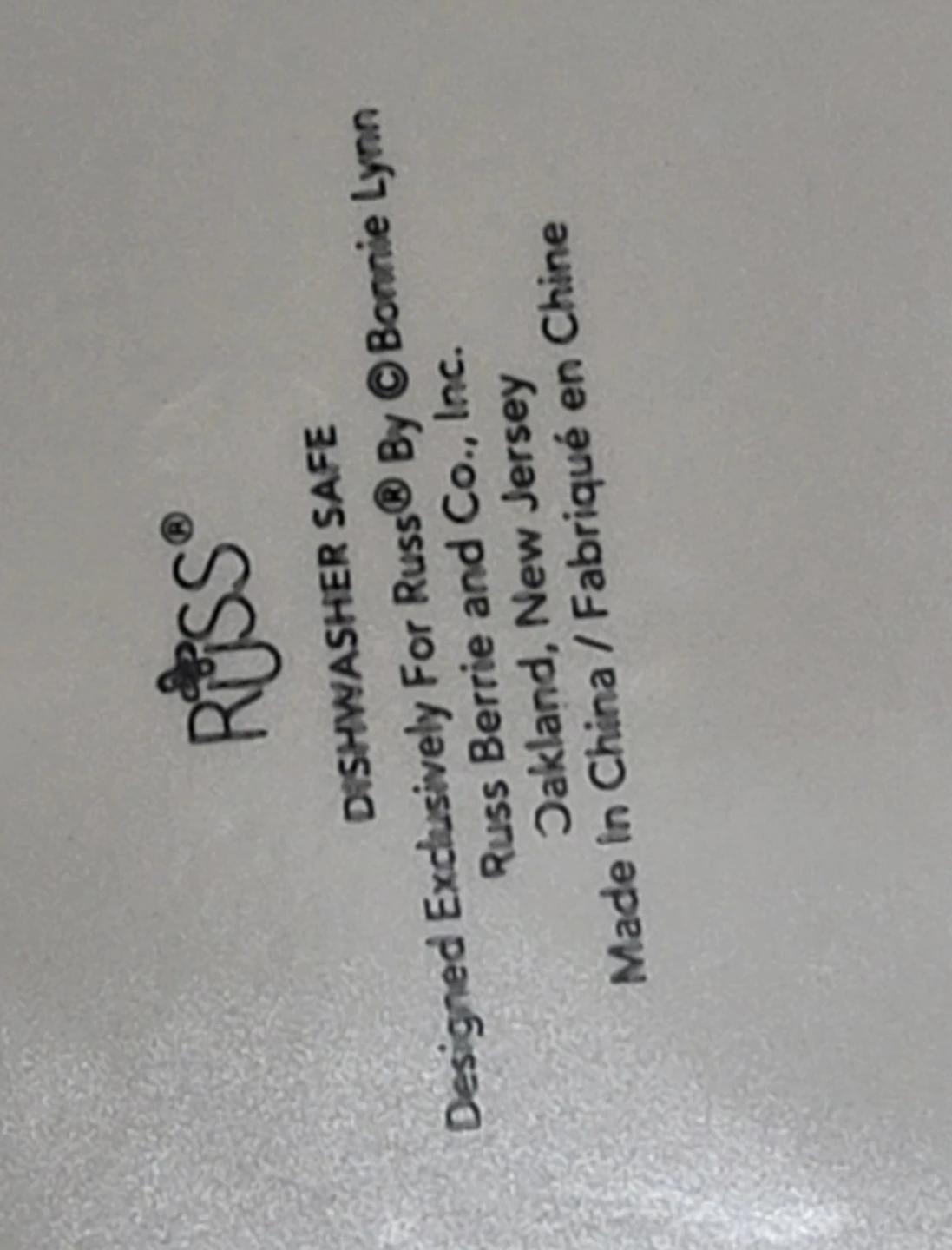 Russ By Bonnie Lynn Decorative Plate - photo 2