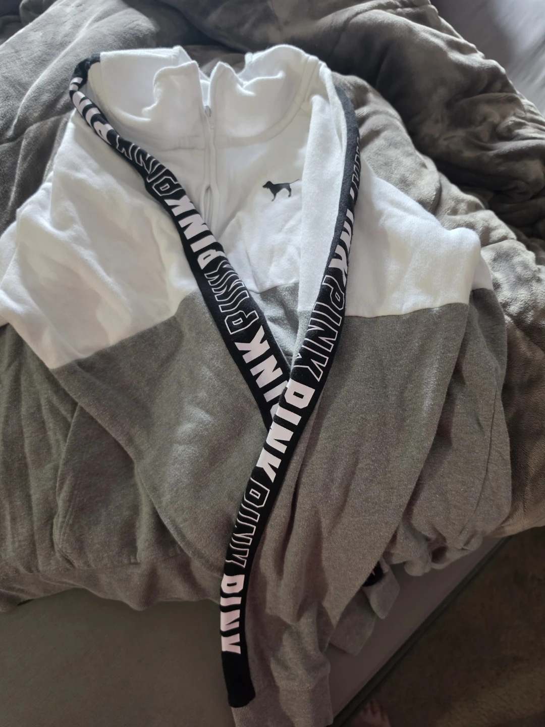 PINK Victoria's Secret Quarter Zip Pullover - photo 3