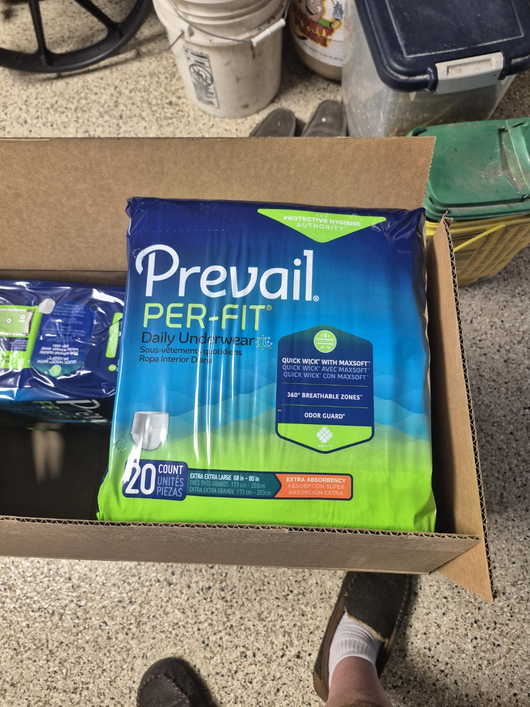 Prevail Per-Fit Daily Underwear Extra Large - 20 Count