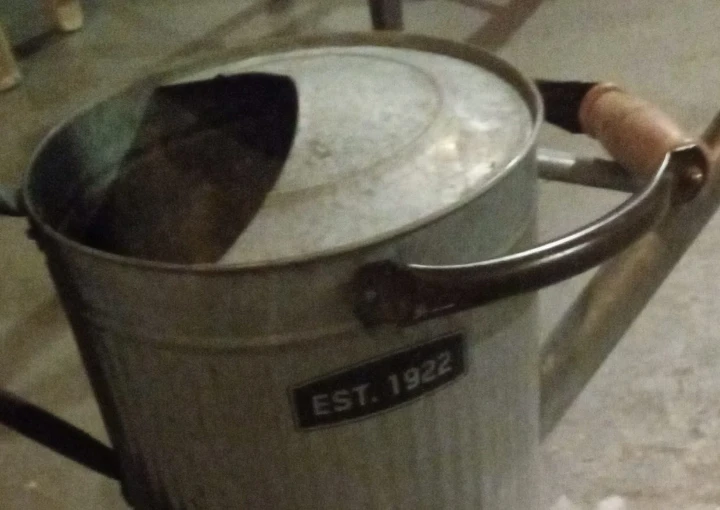 Vintage Galvanized Watering Can