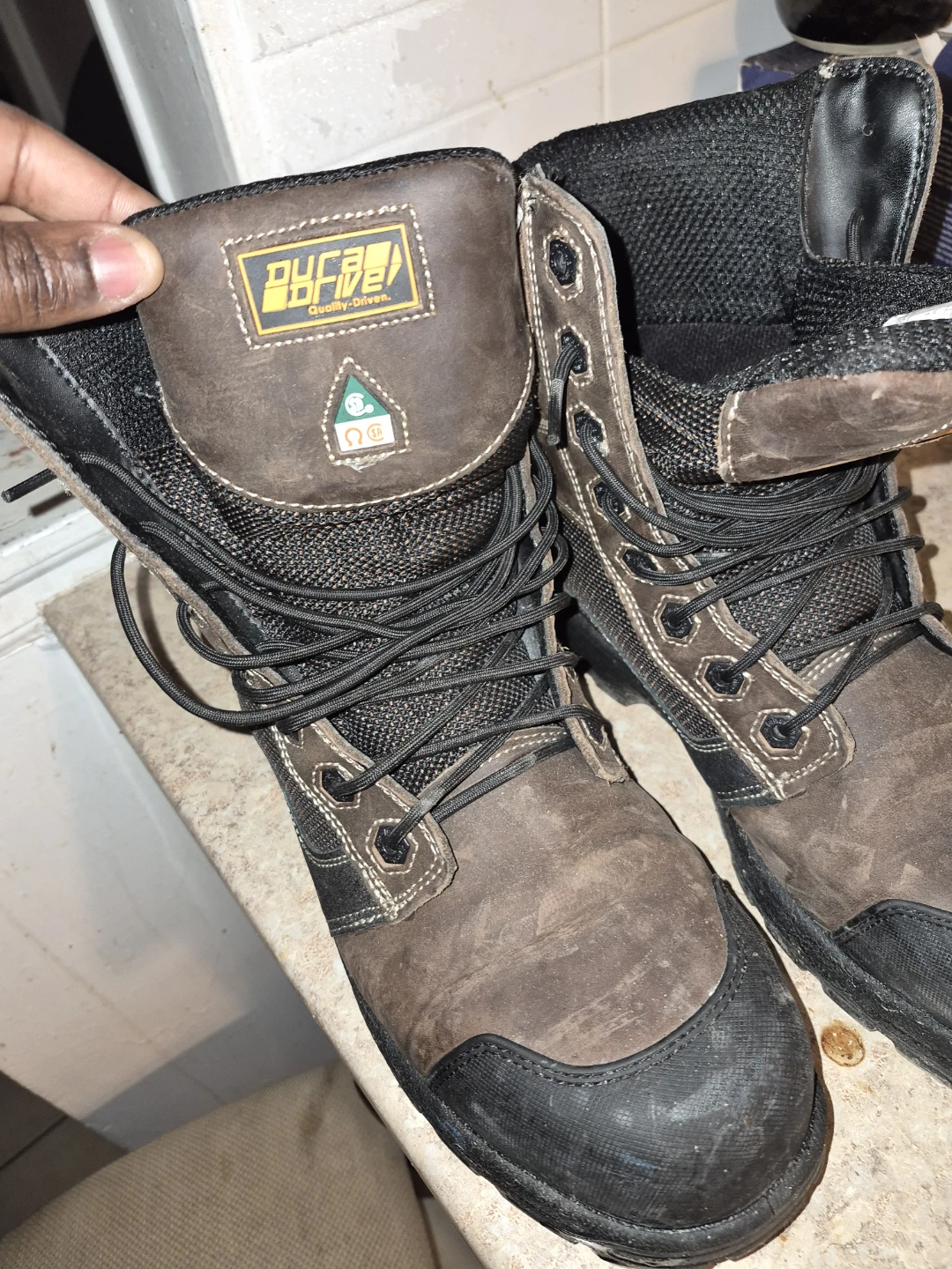 Dura drive safety shoes size 11/10.5 - photo 4