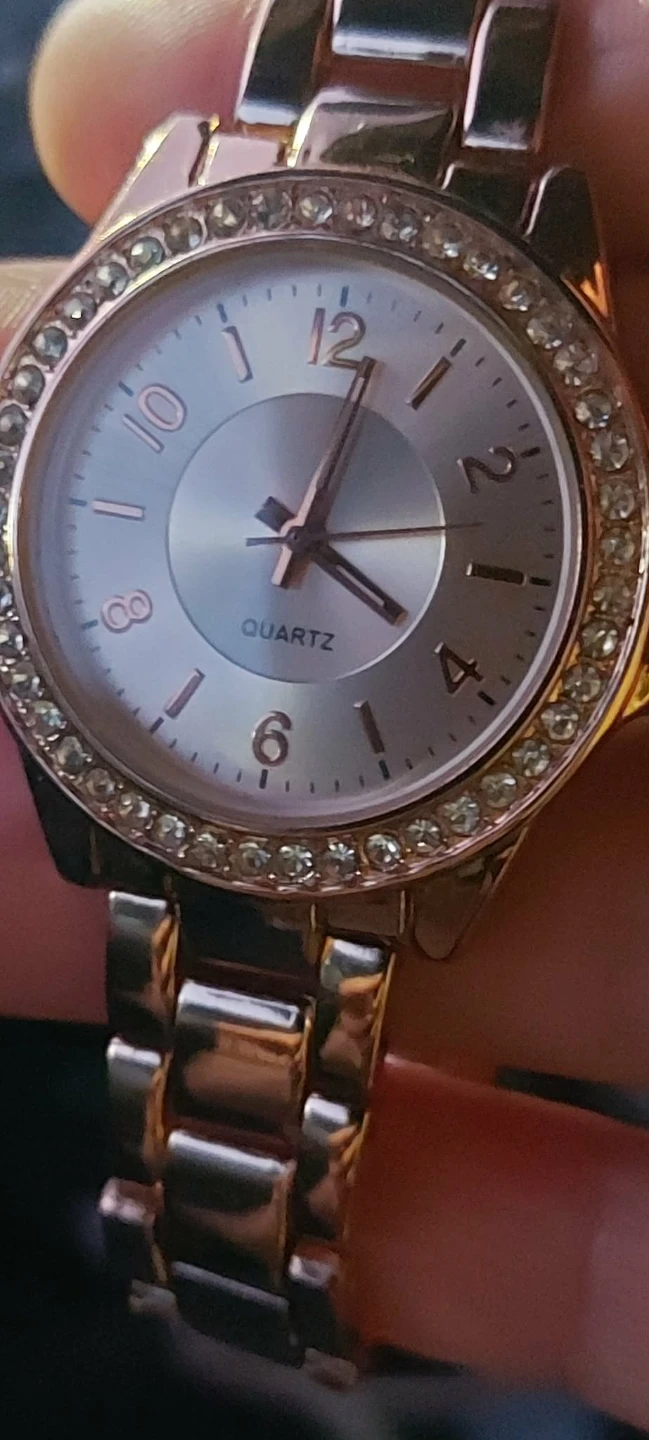 Rose Gold Quartz Watch