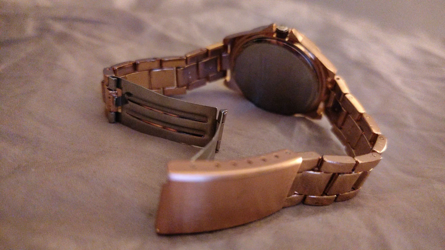 Rose Gold Quartz Watch - photo 4