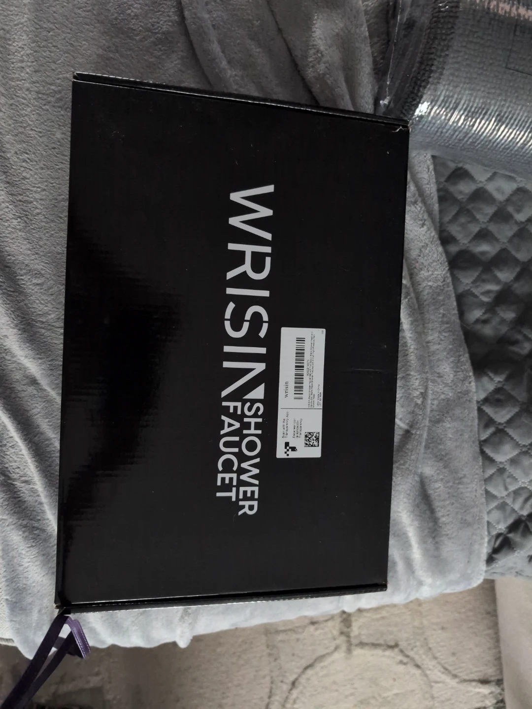 New WRISIN Shower Faucet Set Matte Black - photo 2