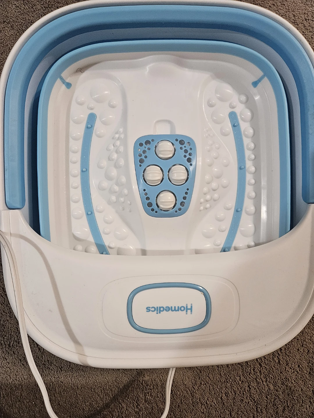 HoMedics Collapsible Foot Spa