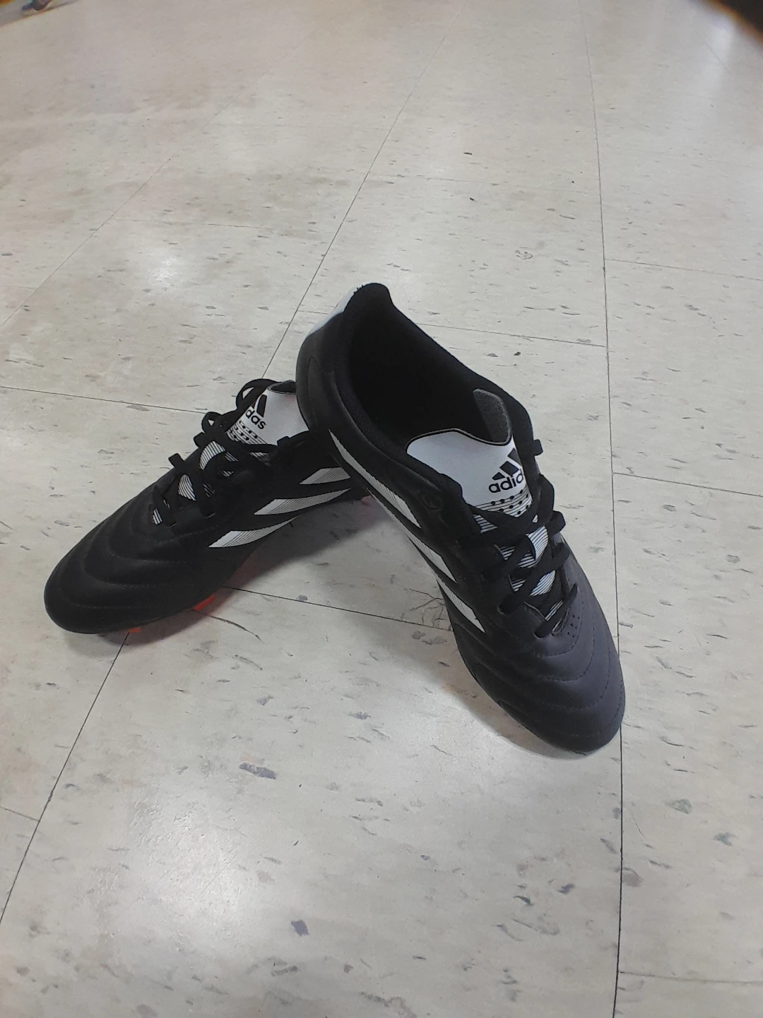 Adidas Black Soccer Cleats Men's Size 8 - photo 4
