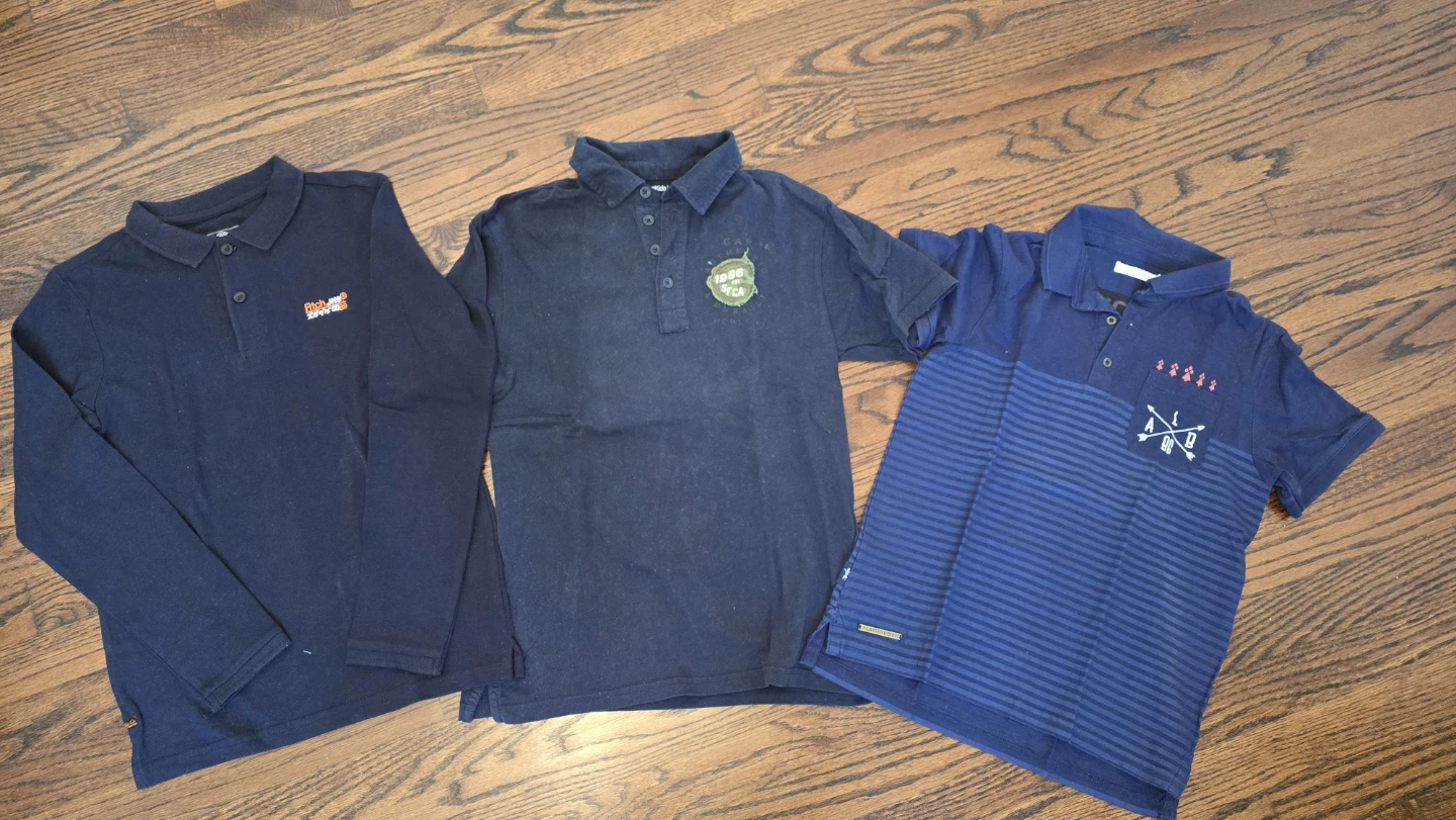 Boys' Polo Shirt Bundle size 12Y