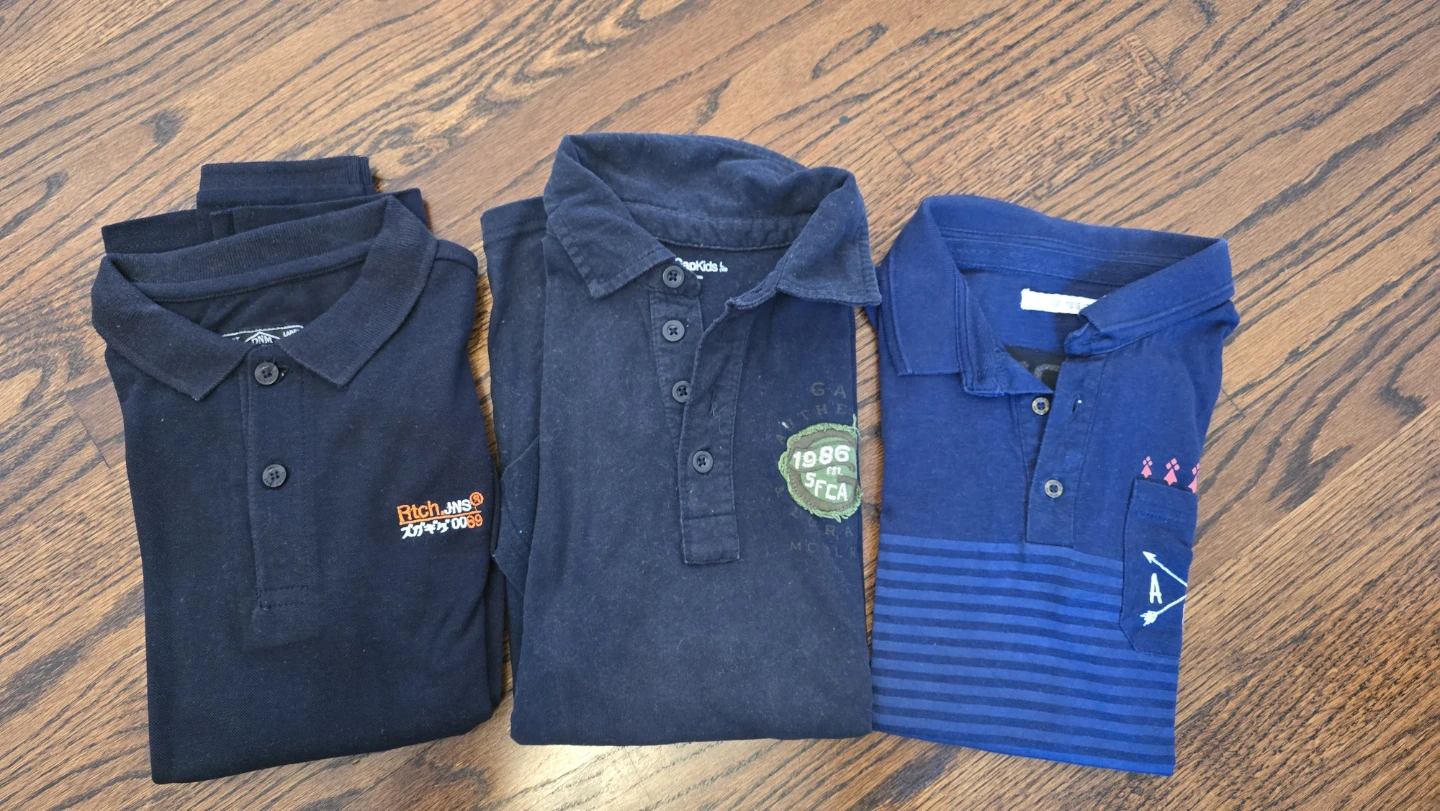 Boys' Polo Shirt Bundle size 12Y - photo 2