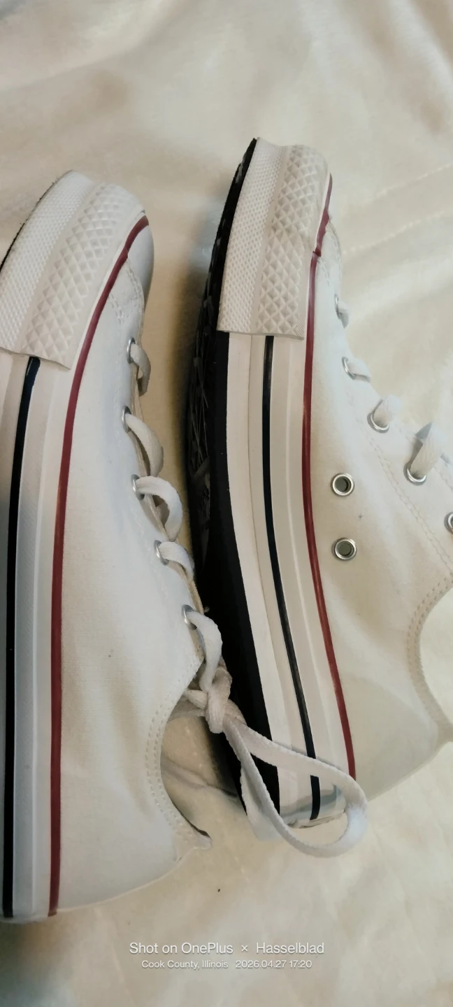 Converse All Star Chuck Taylor Low Top Sneakers - White - photo 5