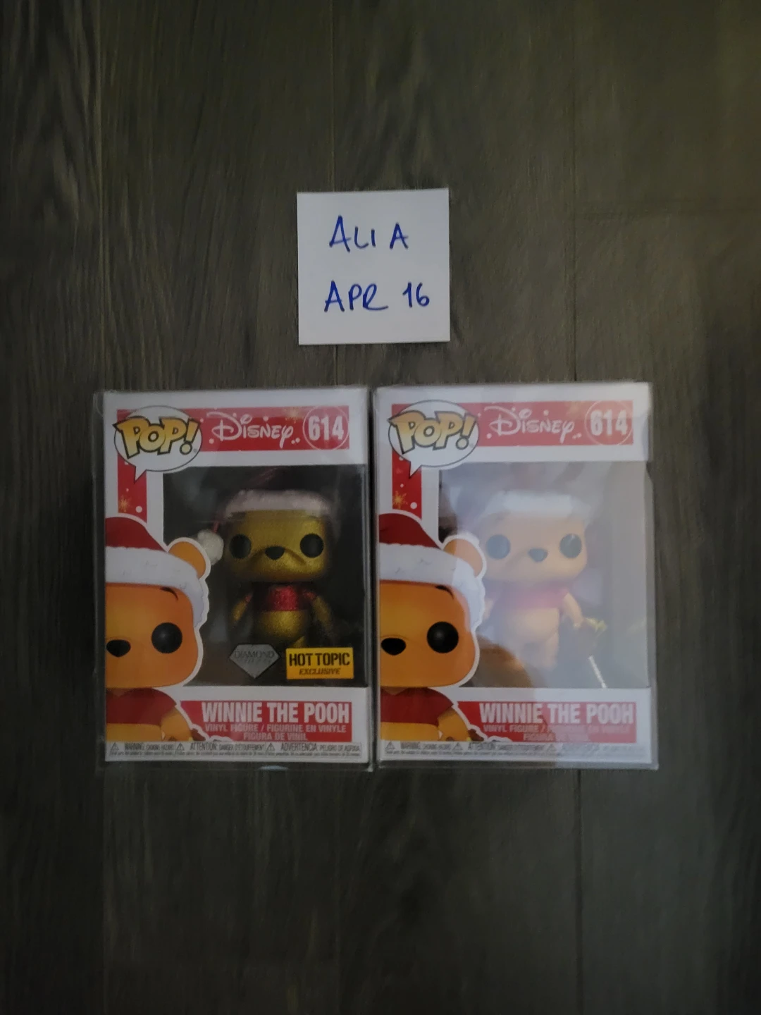 Funko Pop! Disney Winnie the Pooh Christmas Figures (2-Pack)