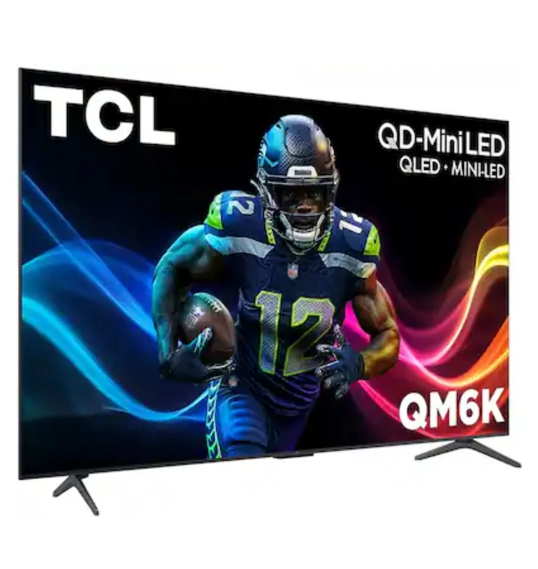 TCL 64.5" QD-Mini LED 4K Qm6K(QM63K) TV