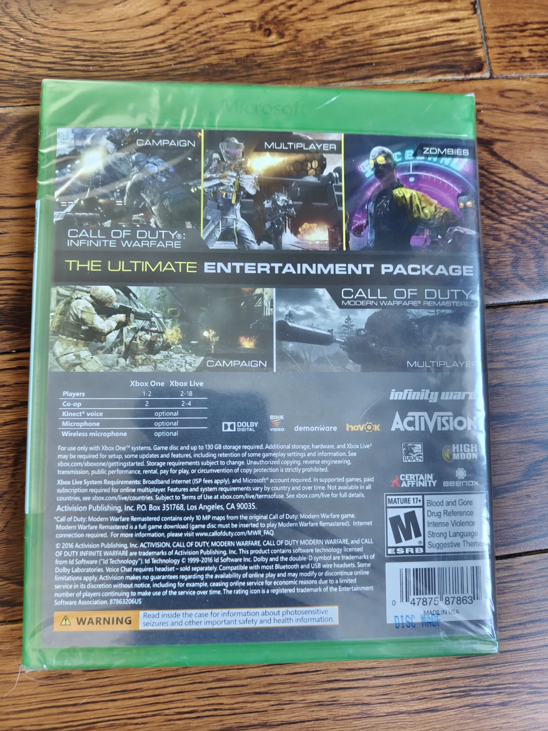 Call of Duty: Infinite Warfare Legacy Edition Xbox (new) - photo 2