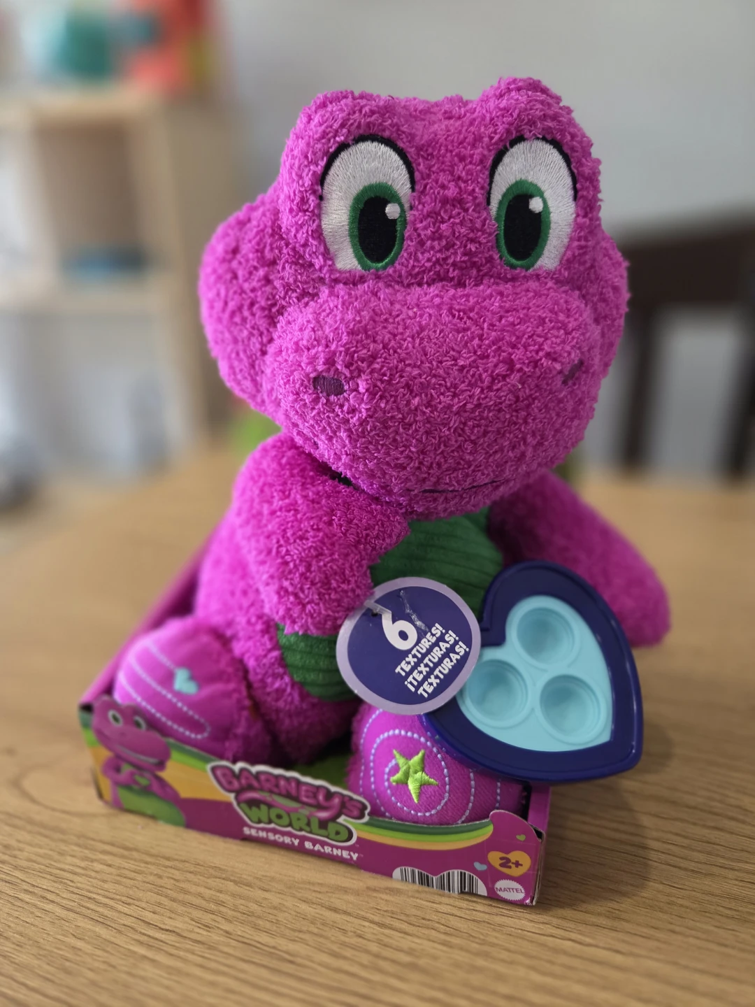 Barney's World Sensory Barney Plush Toy