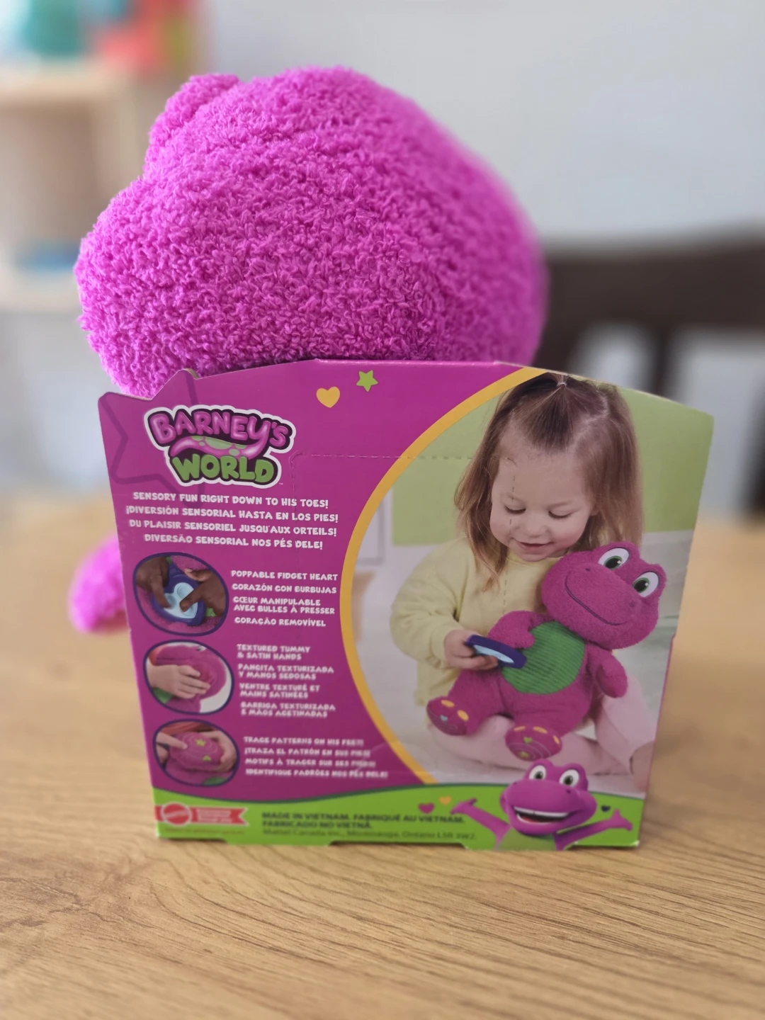 Barney's World Sensory Barney Plush Toy - photo 2