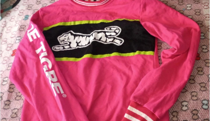 Kenzo Tiger Sweatshirt - Pink - Size M