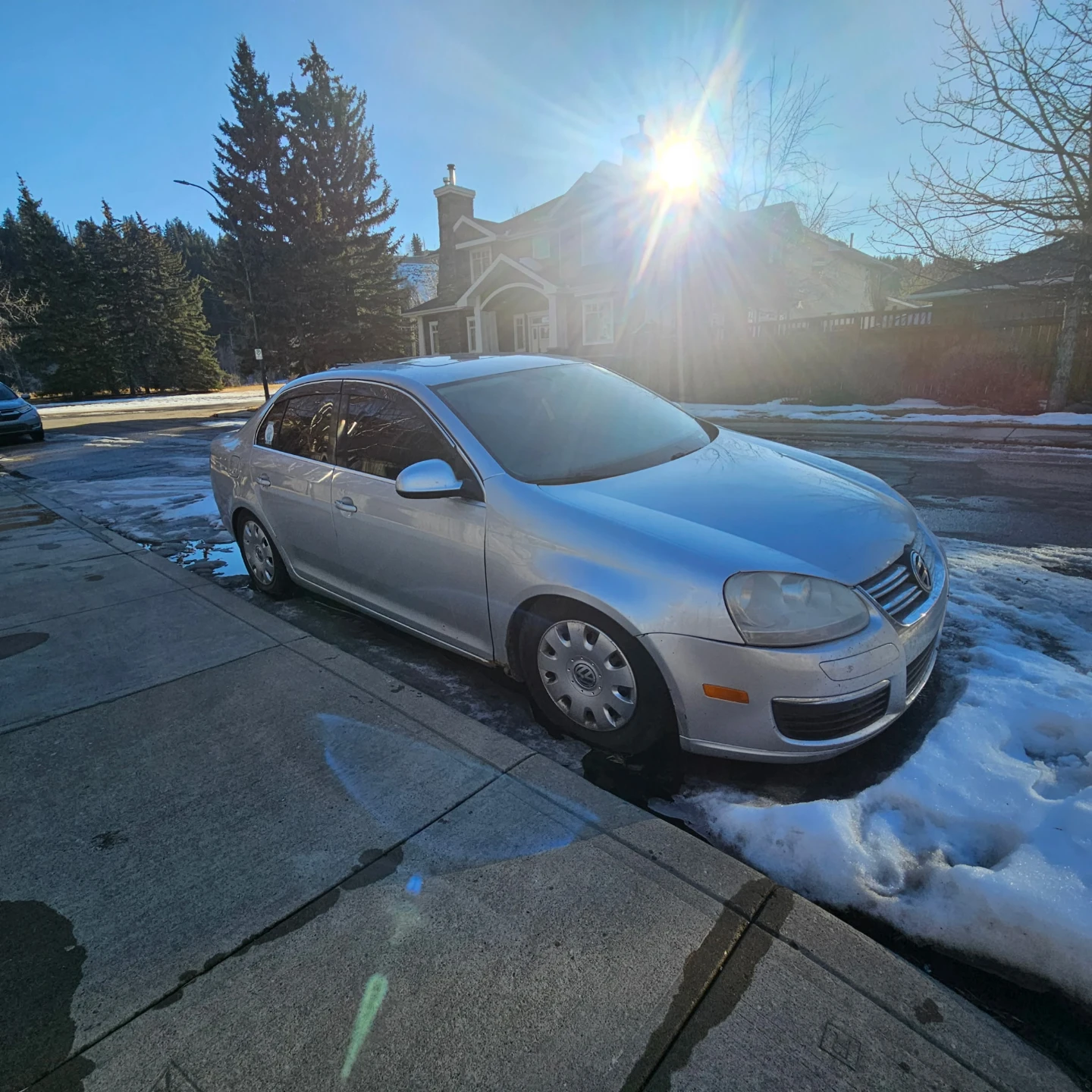 2007 Silver Volkswagen Jetta Sedan