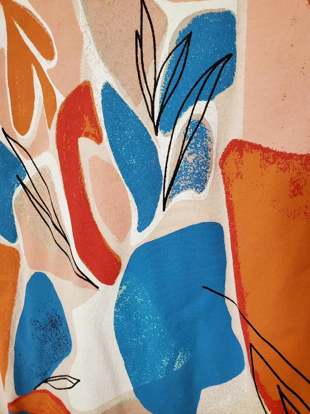 Addition Elle 1X Abstract Print T-Shirt - photo 2