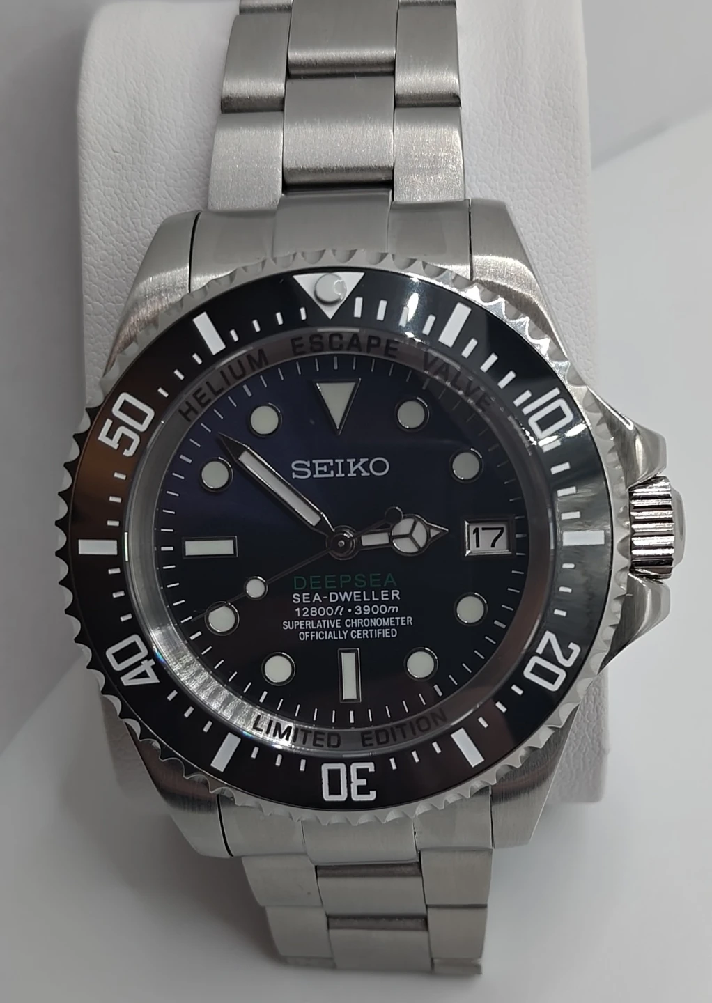 MOD Seiko Deepsea Sea-Dweller Automatic Watch