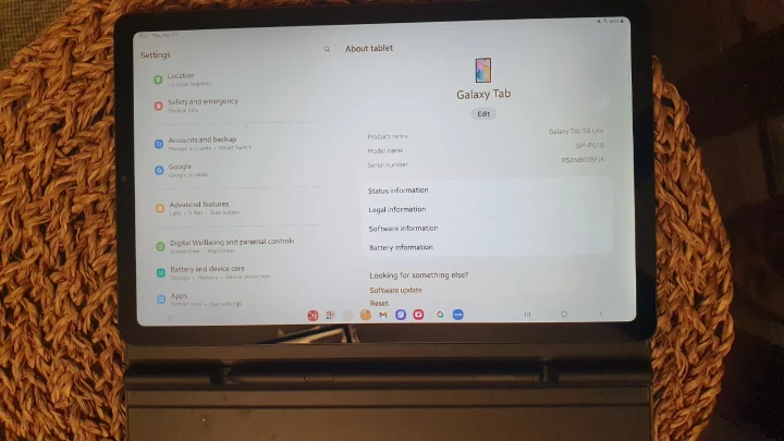 Samsung Galaxy Tab S6 Lite 10.4" Tablet with S Pen