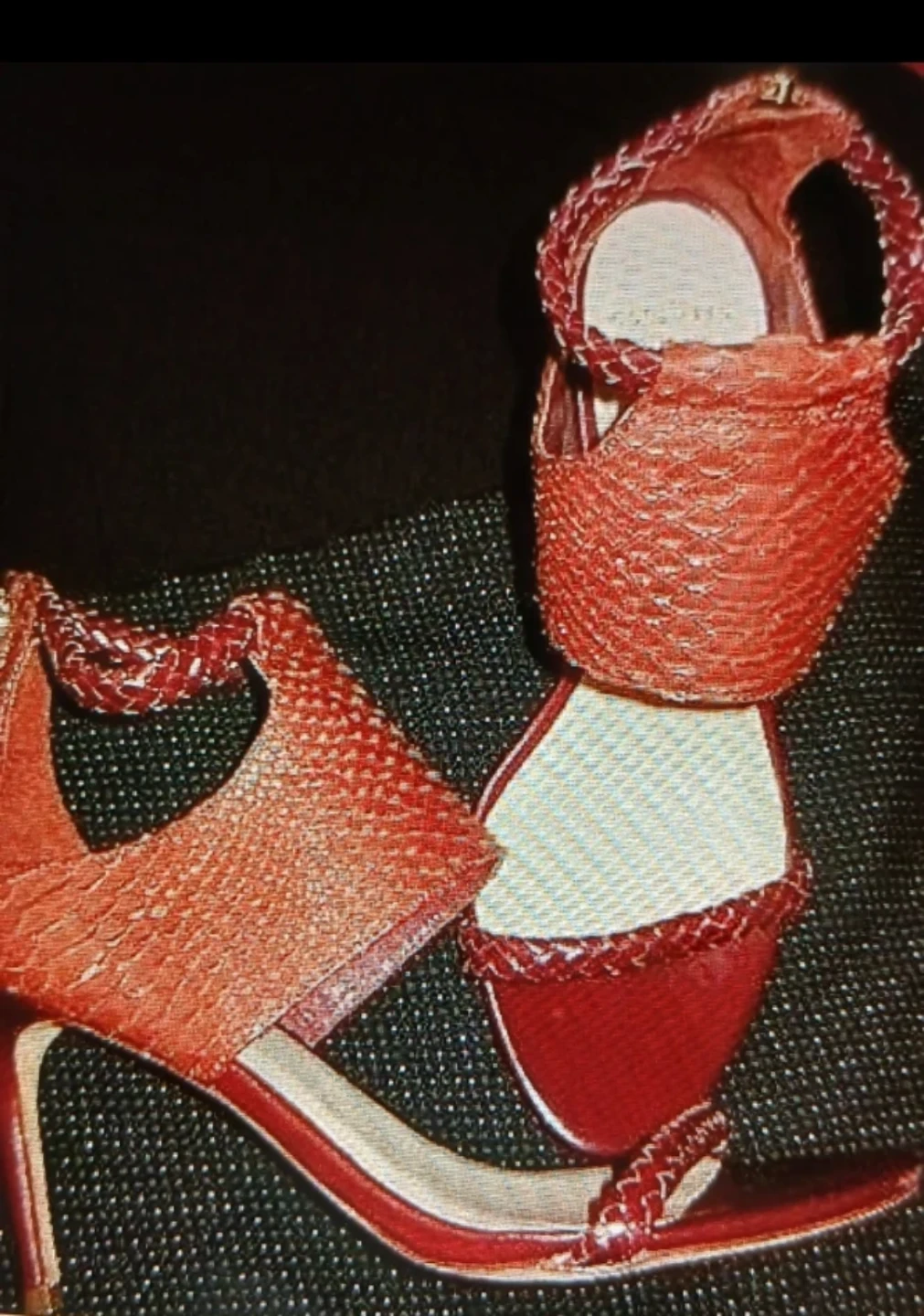 COLE HAAN LISE SNAKE SKIN PATTERN LEATHER SHOE🌱 - photo 2