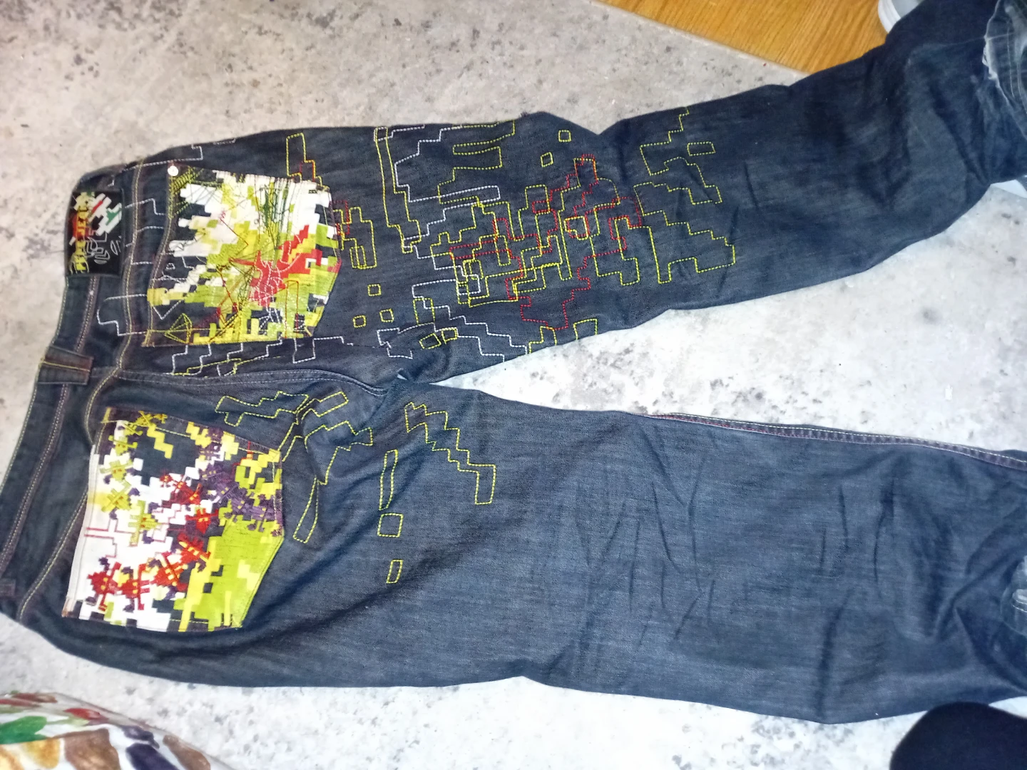 Pepe Jeans Embroidered Denim Jeans - photo 3