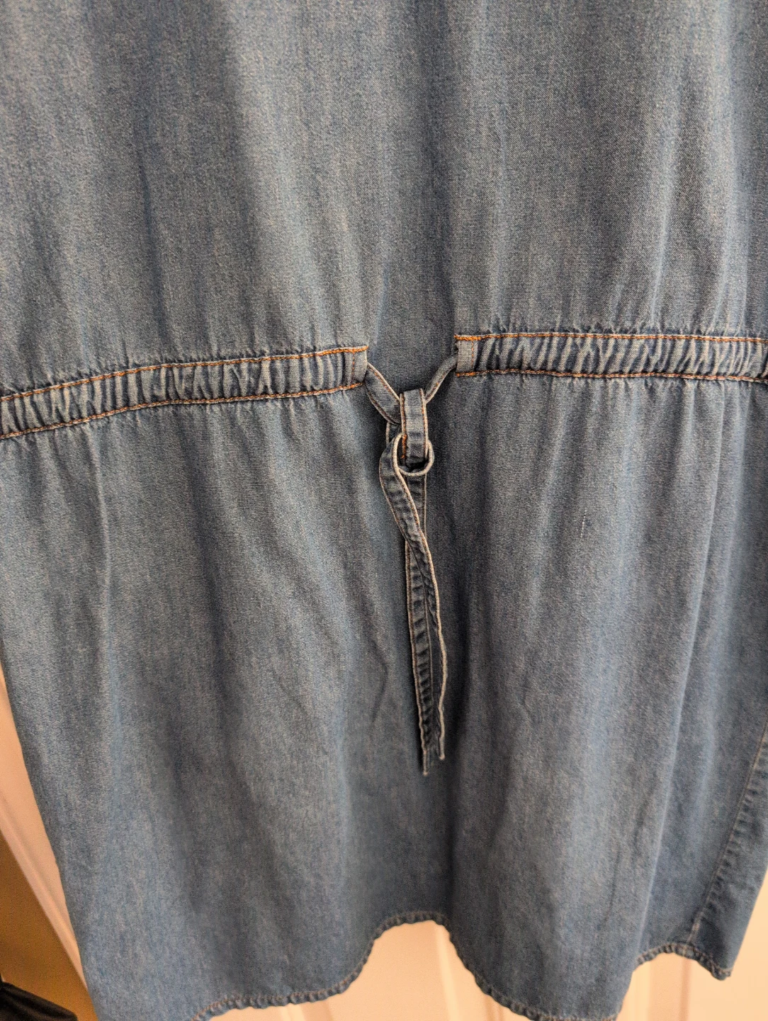 SMW Style My Way Denim Pinafore Dress G/L - photo 4