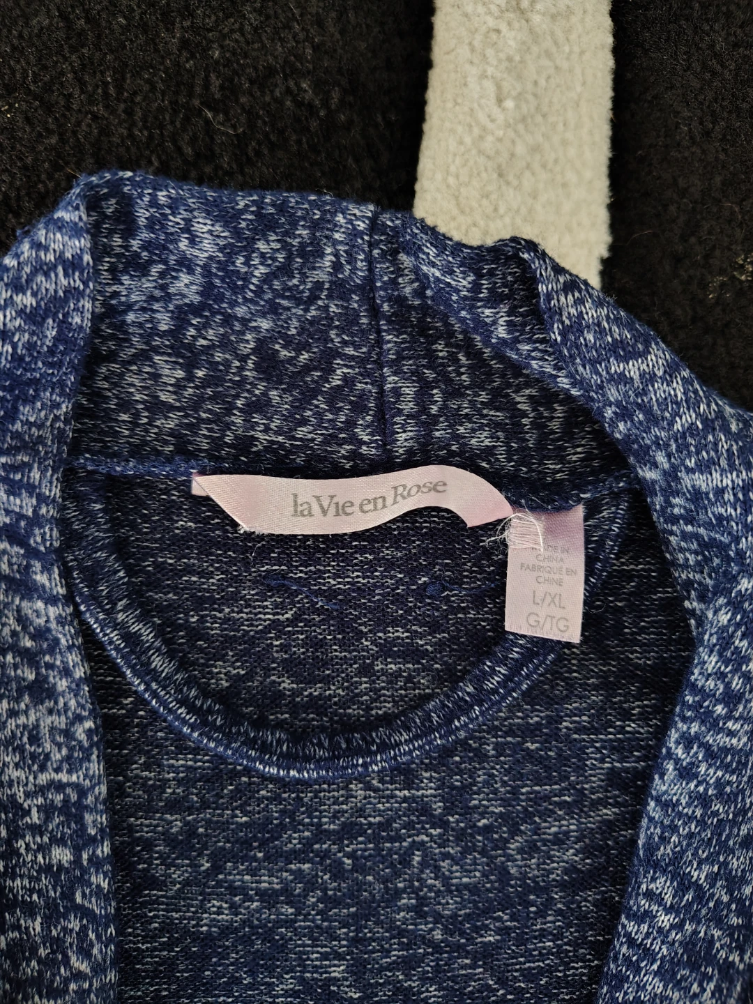 La Vie en Rose Blue Robe - L/XL - photo 2