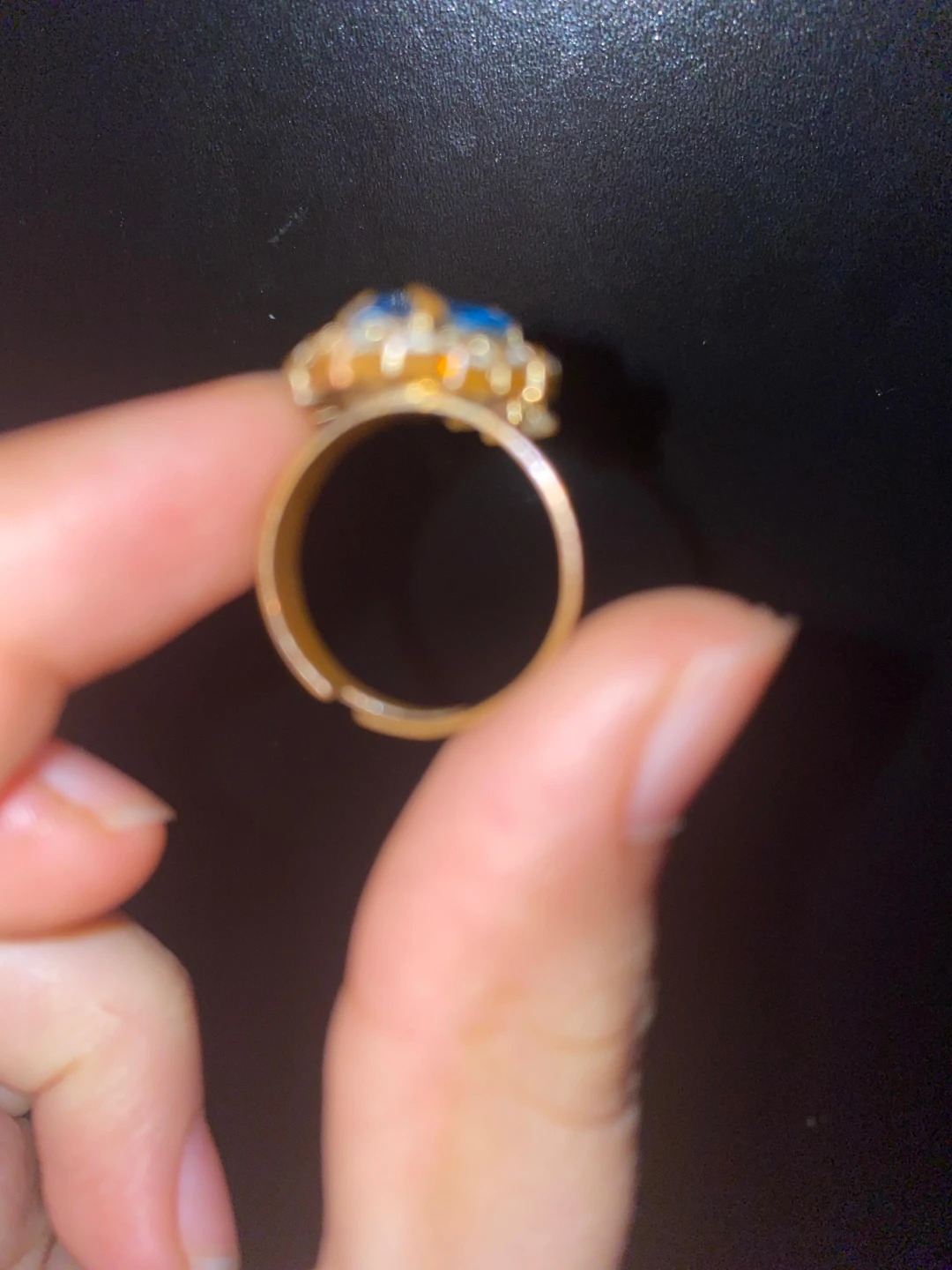 Blue ring - photo 2