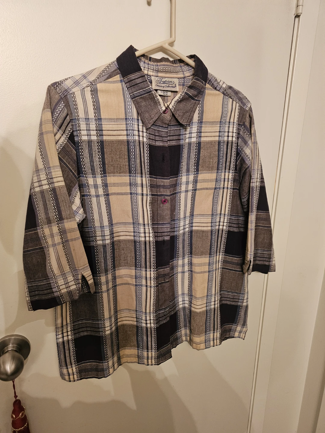 Tradition Country Collection Plaid Button-Up Shirt