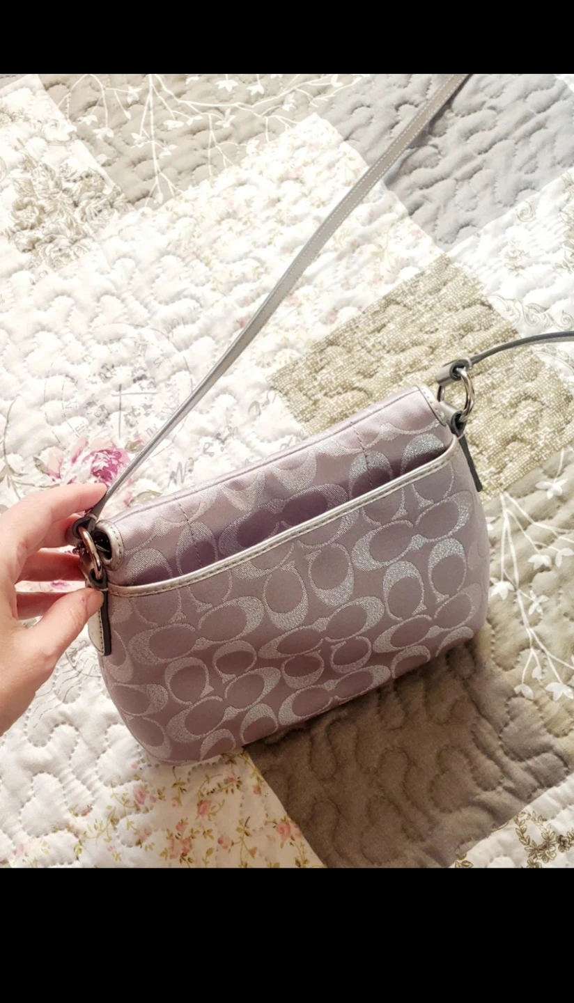 Coach Signature Print Shoulder Bag - photo 4