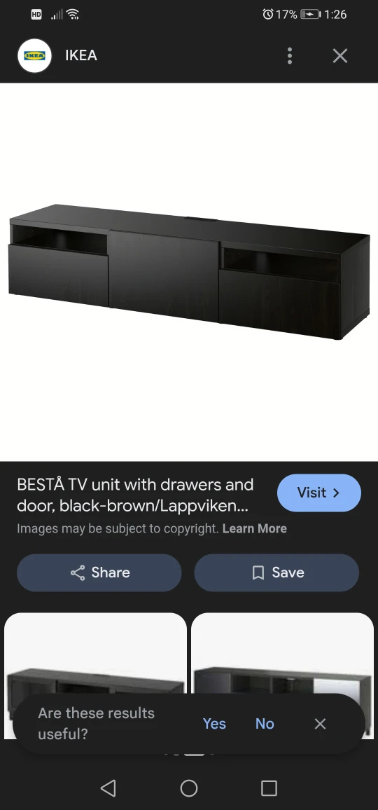 🌱IKEA BESTÅ TV Unit with Drawers and Door - photo 2