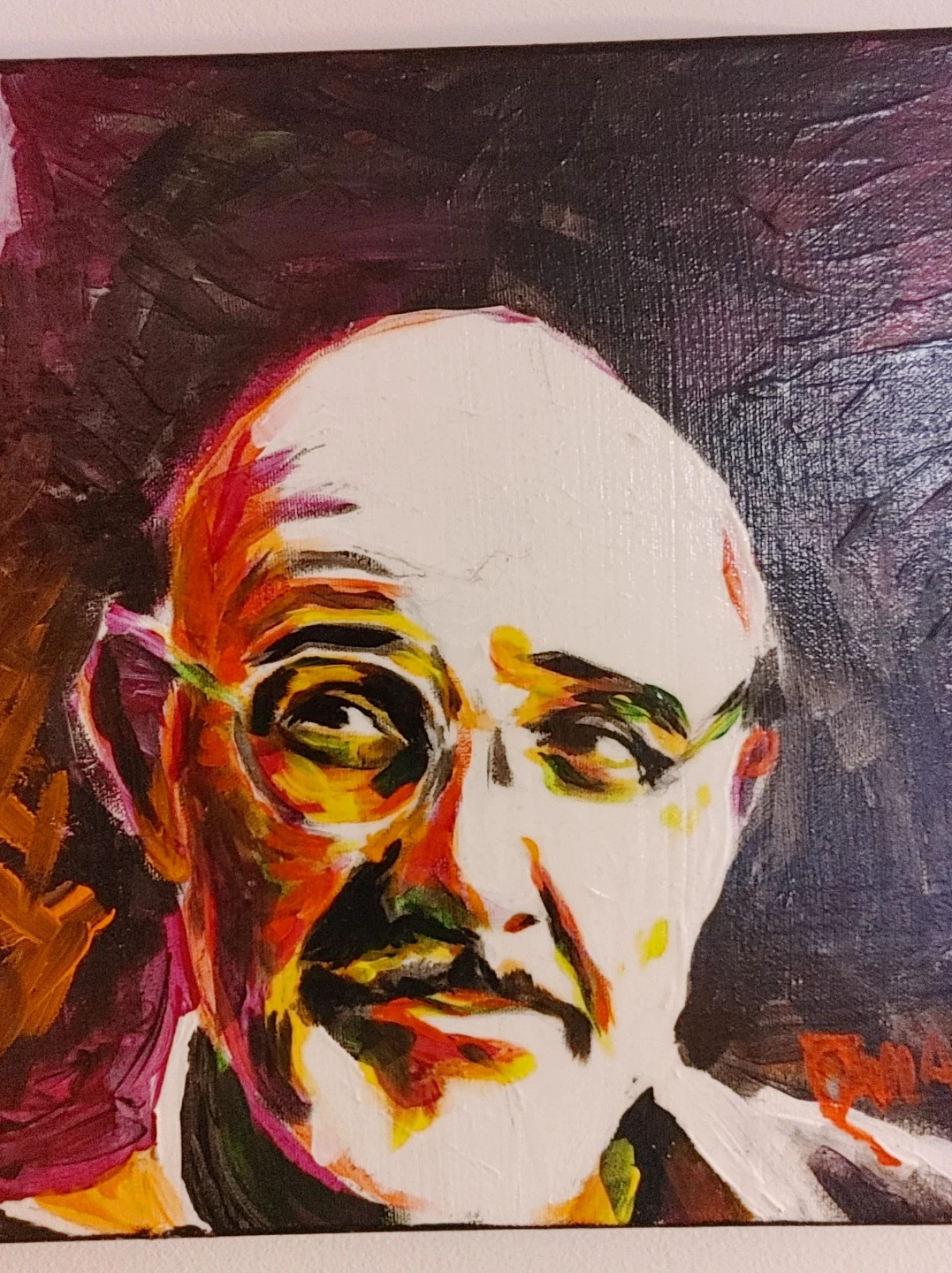 Indiana Jones Acrylic Painting - photo 2