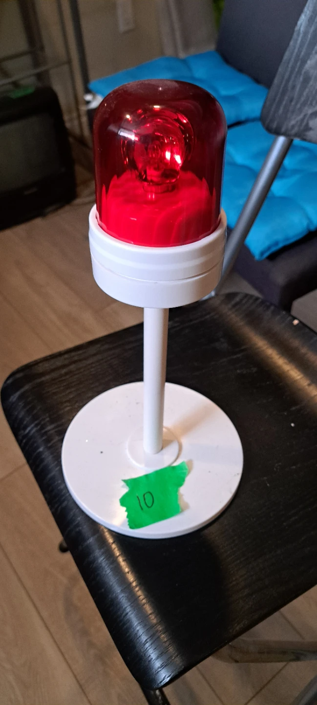 Red Rotating Beacon Light - photo 2