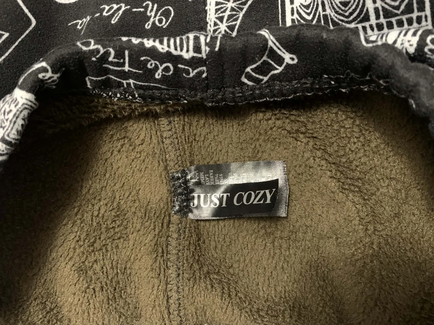 Just Cozy Paris Print Leggings - photo 2