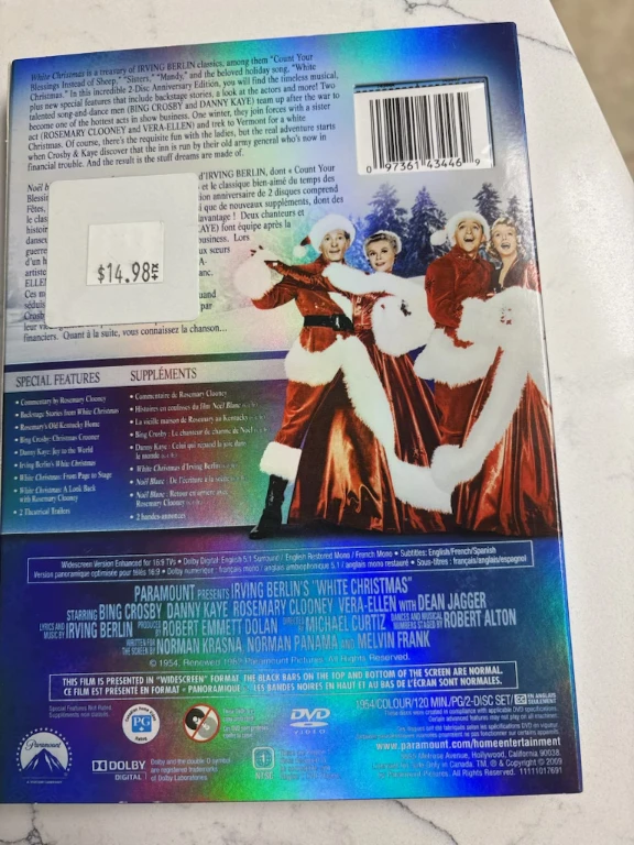 Irving Berlin's White Christmas DVD - photo 2