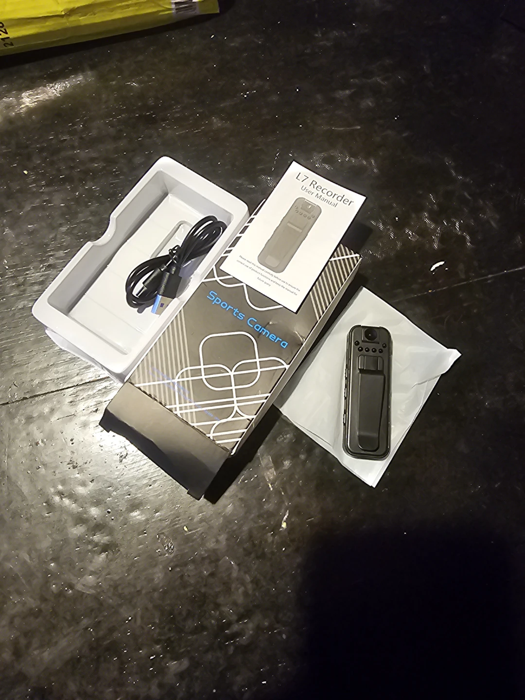 L7 Sports Camera Mini Portable Clip-On Recorder