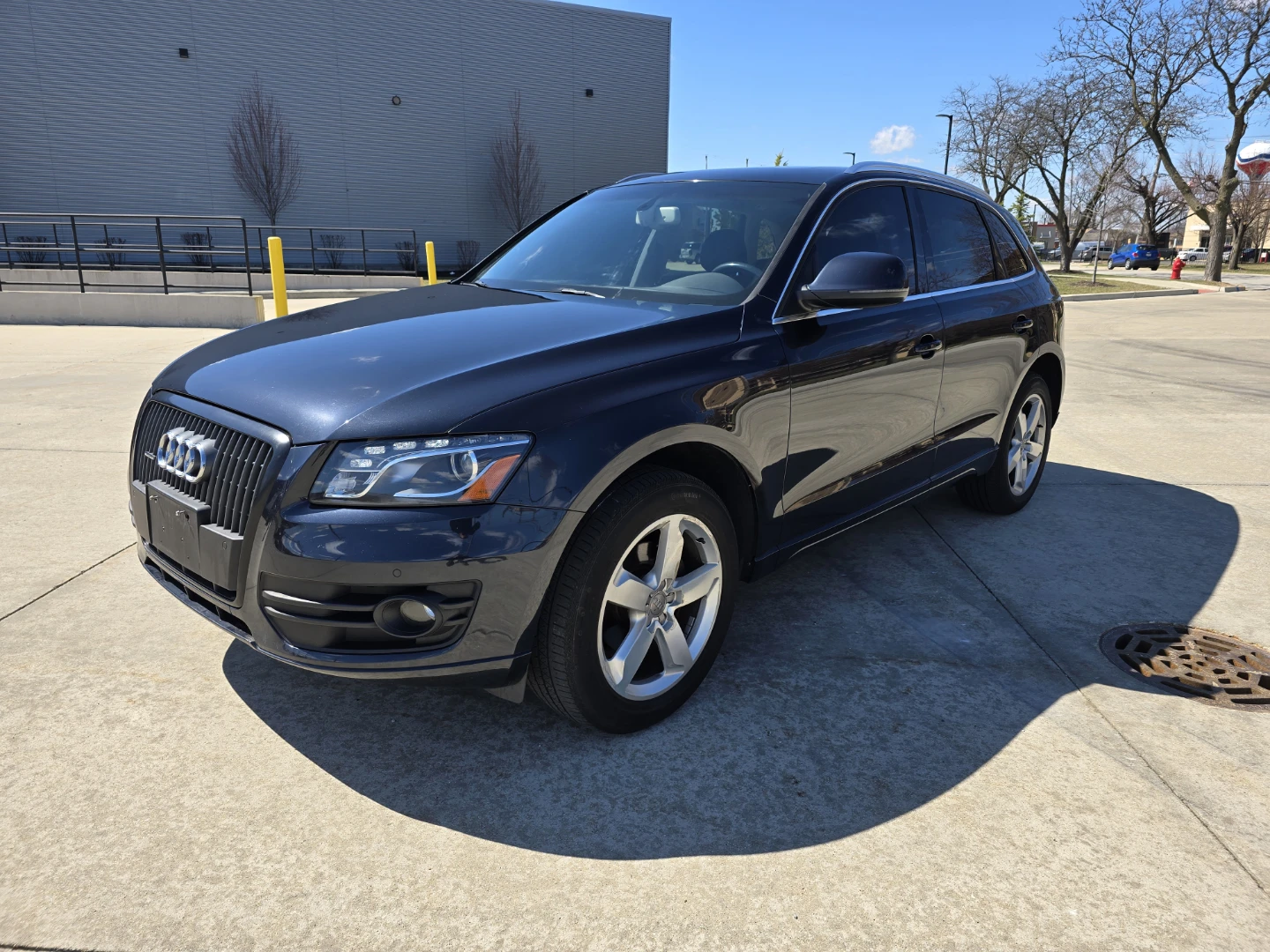 Dark Blue Audi Q5 SUV