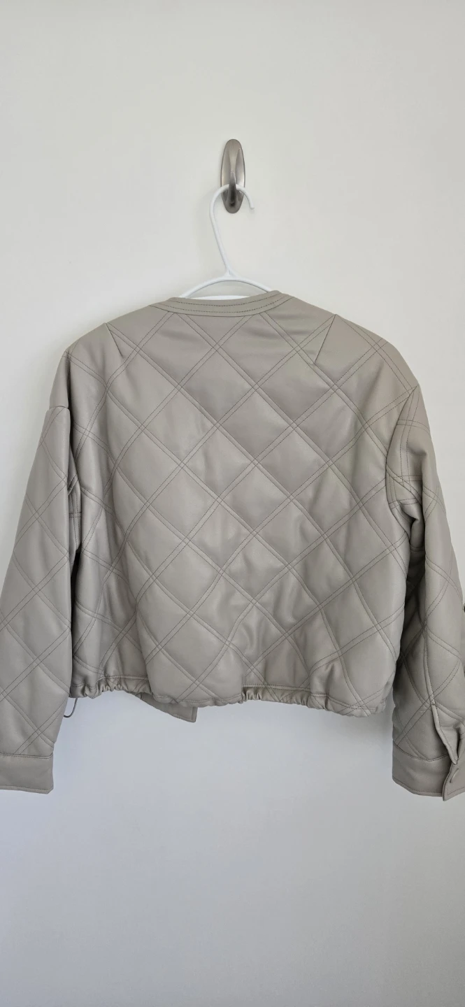 VANAKE EXCLUSIVE Quilted Faux Leather Jacket - photo 2