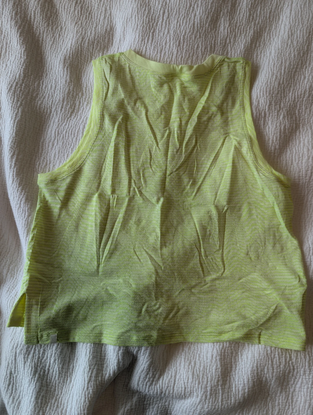 Lululemon Tank Top - Neon Yellow - photo 2