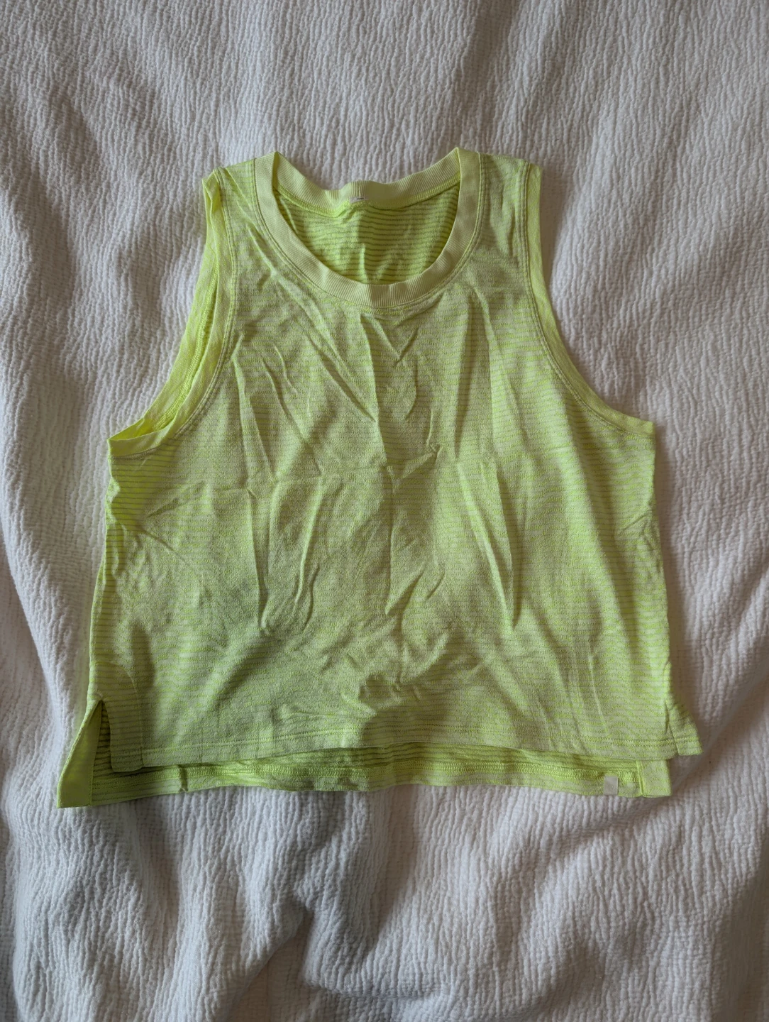 Lululemon Tank Top - Neon Yellow