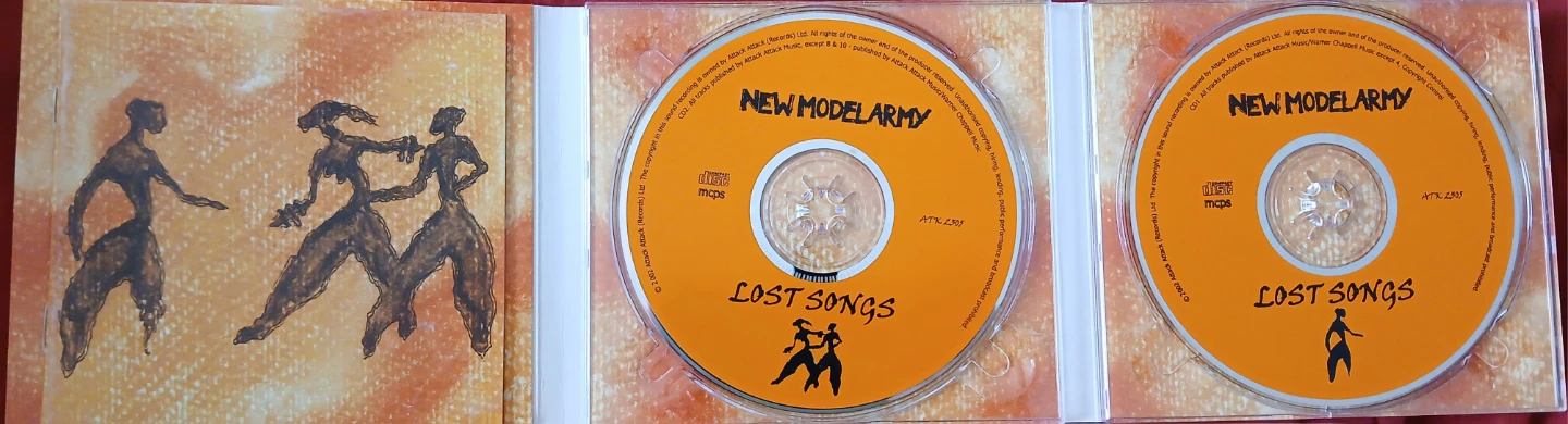 New Model Army - Lost Songs CDs - photo 3