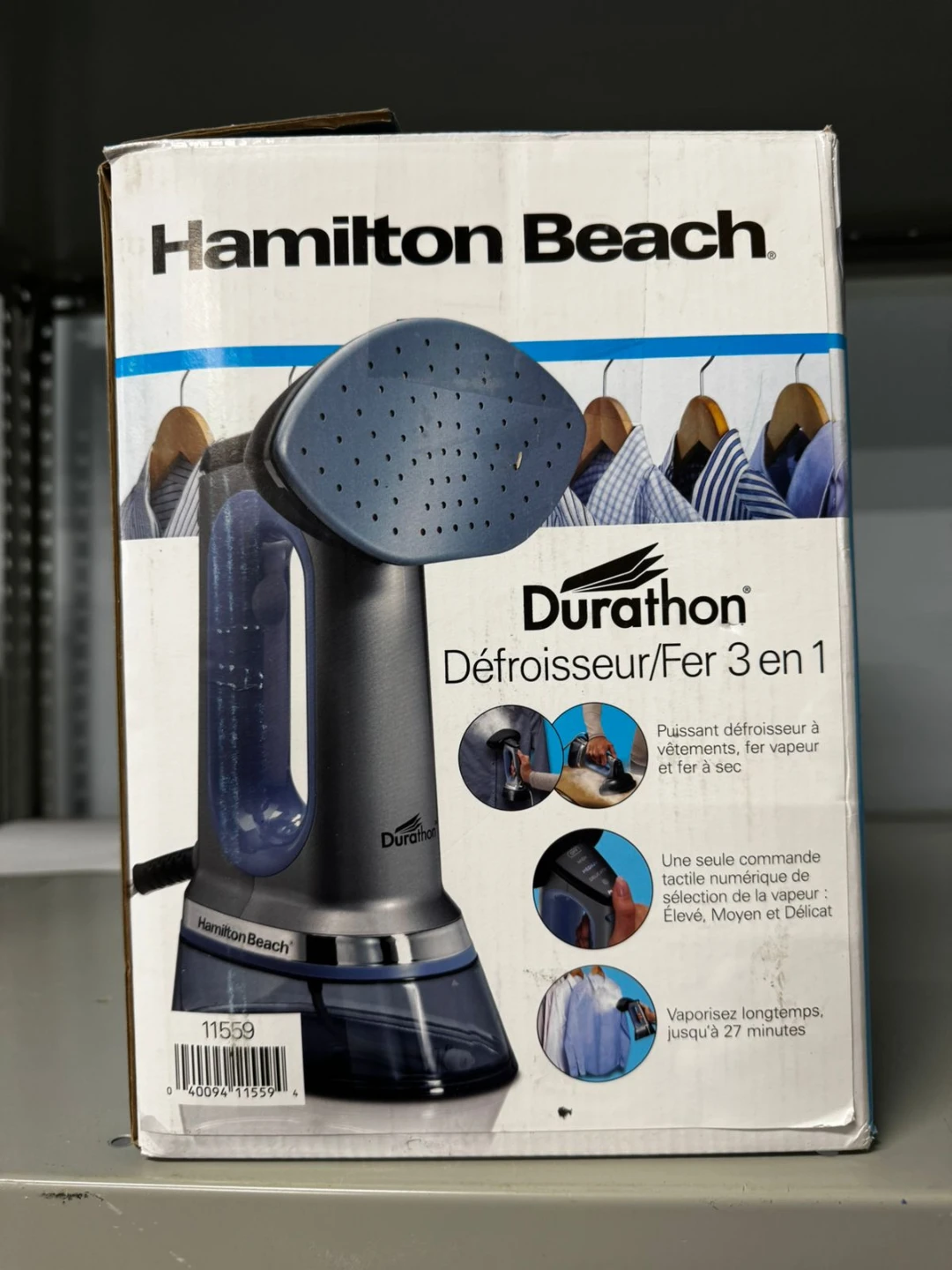 Hamilton Beach Durathon 3-in-1 Garment Steamer